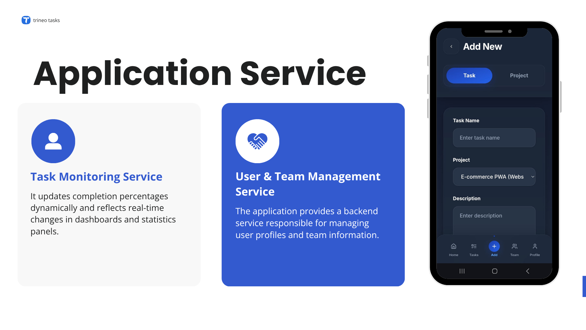 Task Manager App Mobile Interface